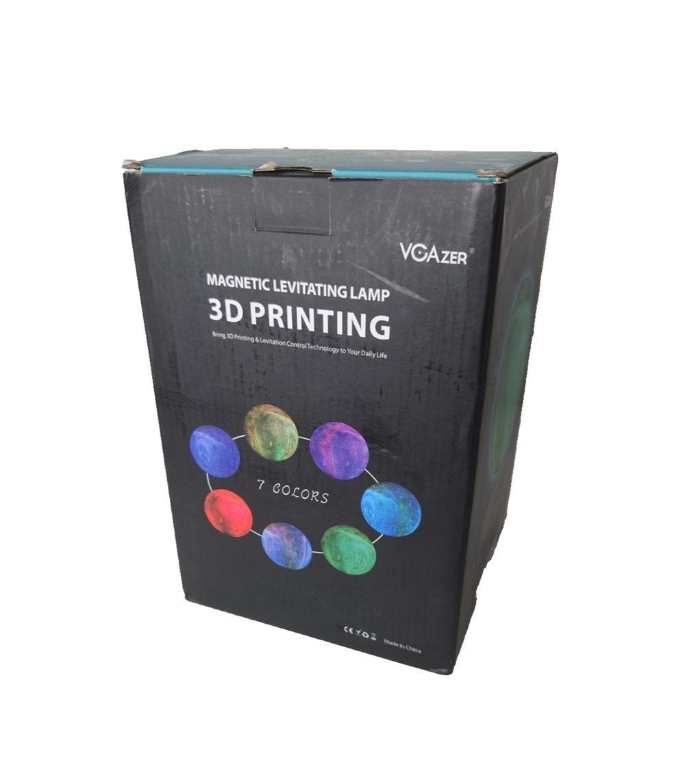 VGAZER Magnetic LEVITATING LAMP Moon 3D Printing TECHNOLOGY